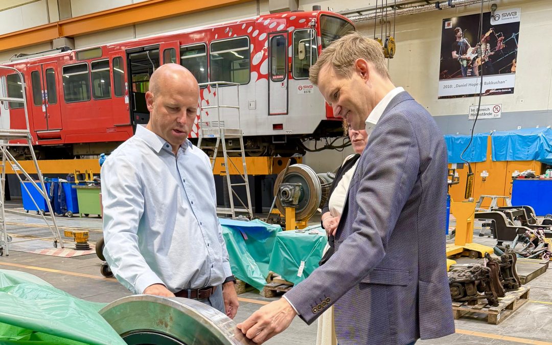 Betriebshofbesichtigung bei SWB Bus und Bahn